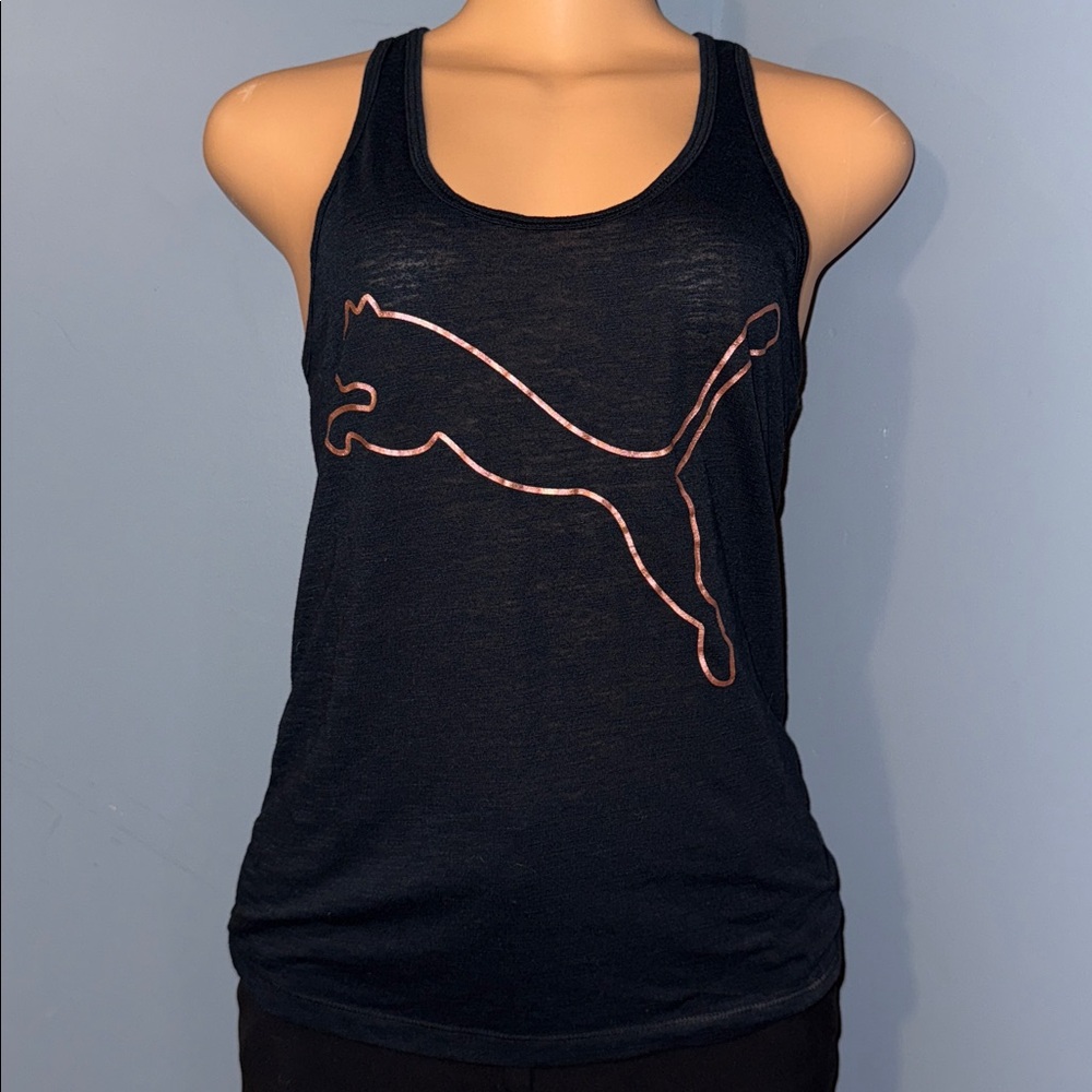 Puma Black Tank Top - Size XS